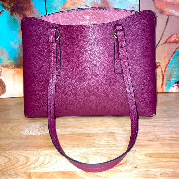 Nanette Lepore Handbags - 🔴 Nanette Lepore, Mulberry Organizer Shoulder Bag